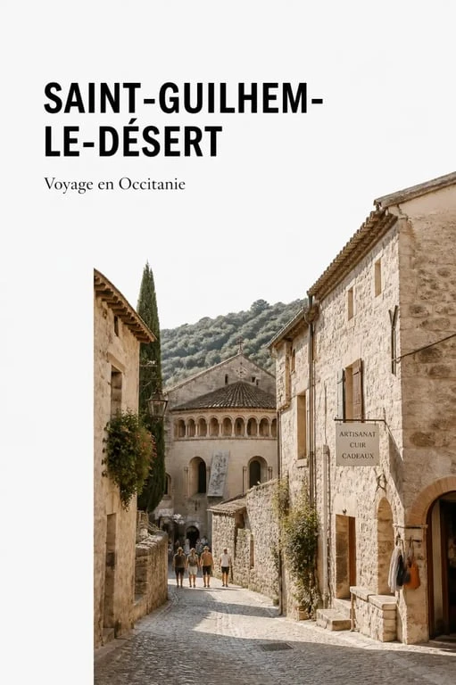 Alentour Montpellier : ruelles médiévales de Saint-Guilhem-le-Désert