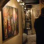 Galerie d art montpellier : toile de figuration libre et street art en galerie