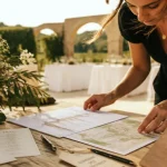Wedding planner Montpellier ajuste un rétroplanning, domaine viticole près de Montpellier