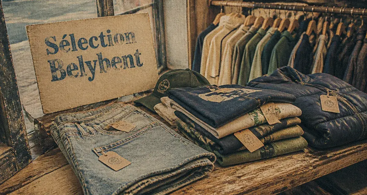 Belybent friperie vintage montpellier : jean à 85€ en boutique streetwear