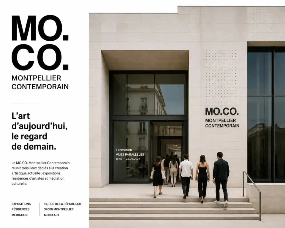 Le MO.CO., musée d'art contemporain incontournable parmi les musées de Montpellier