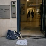 Les quartiers latins Montpellier : entrée d’immeuble, résidence étudiante meublée