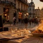 Restaurants comedie montpellier en terrasse près de la Place de la Comédie, Montpellier