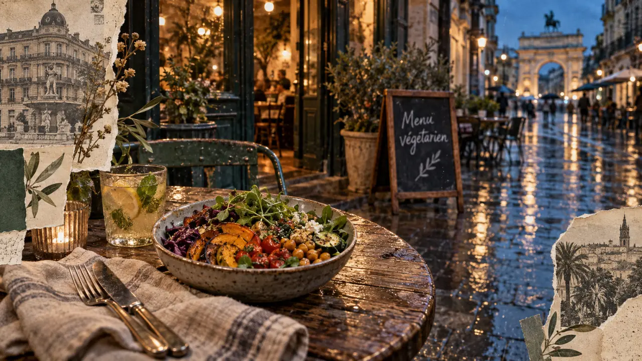 Restaurants végétariens Montpellier : bowl veggie, menu végétarien, dîner sans viande