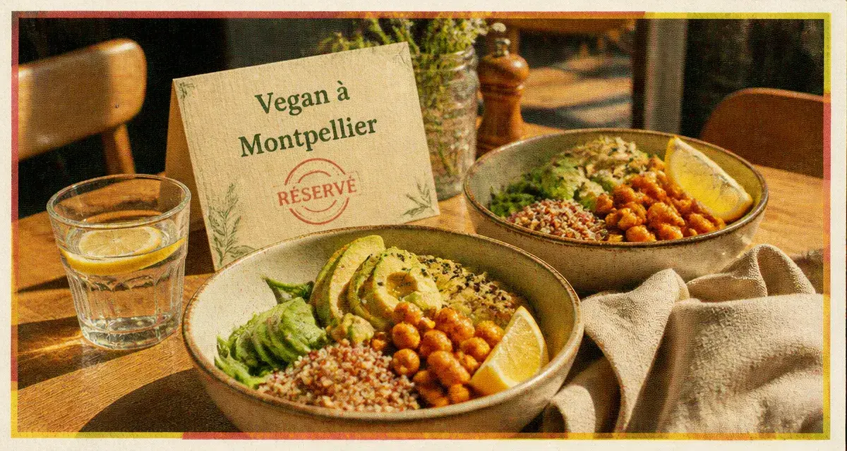 Vegan Montpellier à l’Écusson : bols méditerranéens vegan