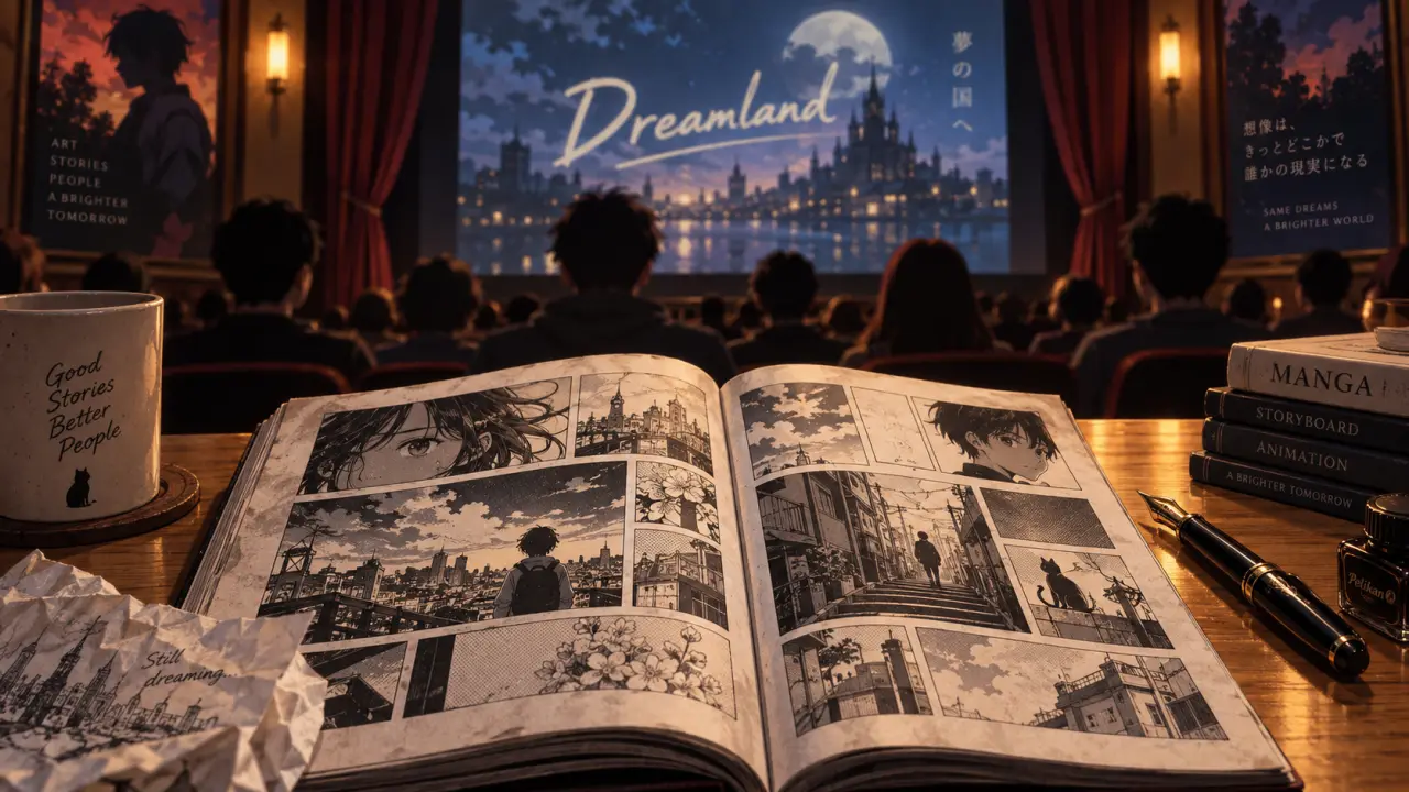 Dreamland, le manga né à Montpellier, arrive en série animée