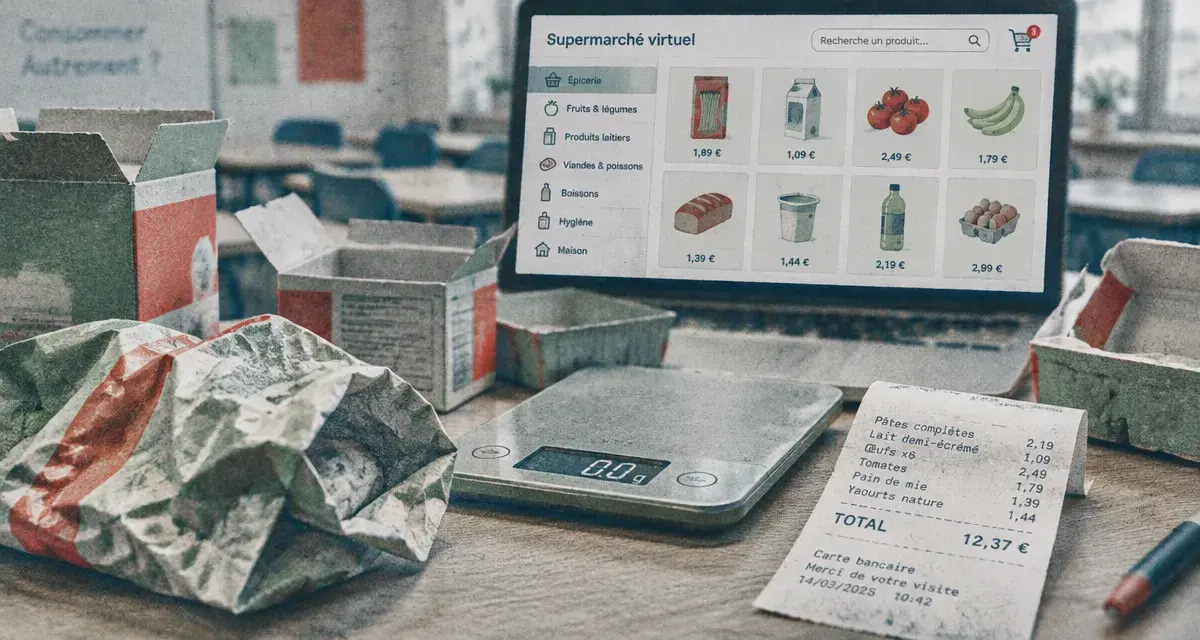 À Montpellier, un supermarché virtuel pour apprendre à mieux choisir