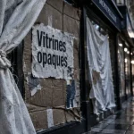 À Montpellier, plus de 200 commerces bâchent leurs vitrines