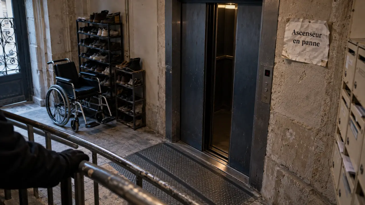 À Montpellier, les locataires de Pierre d’Elixir mobilisés après six semaines sans ascenseur
