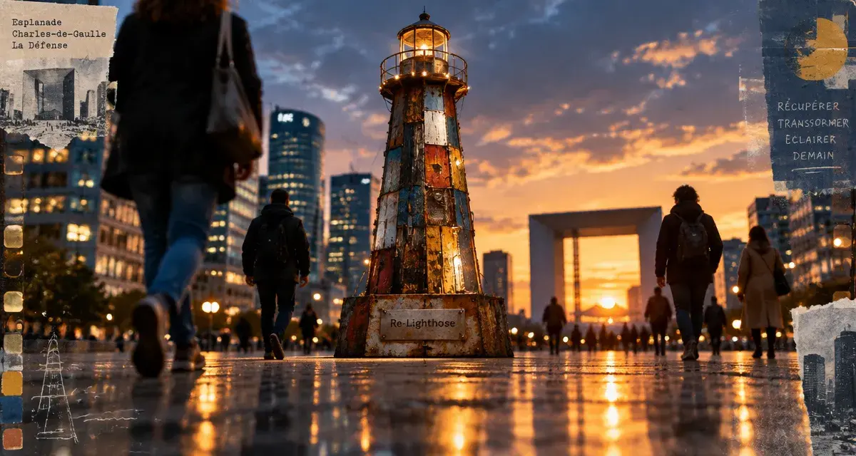 Le phare de Gaza de Shareef Sarhan renaît sur l’Esplanade à Montpellier