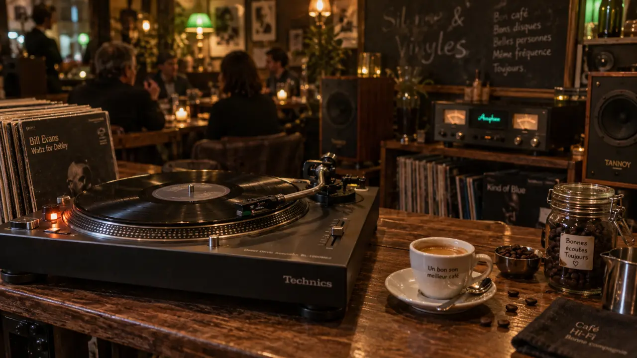 Silence, le café de Montpellier qui met les vinyles au premier plan