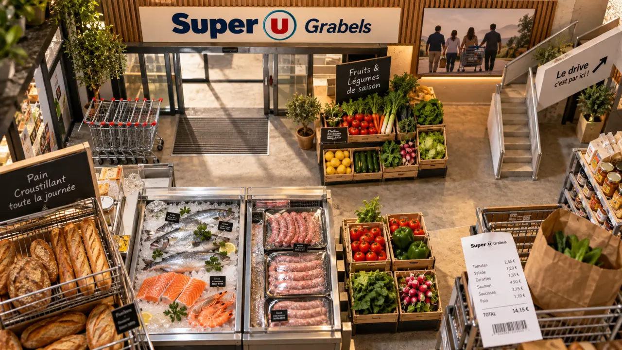 À Grabels, un nouveau Super U de 2 900 m² ouvert depuis le 14 octobre